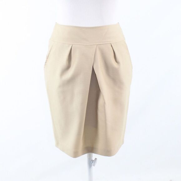 Bastet khaki wool pleated skirt IT38 - Picture 1 of 8